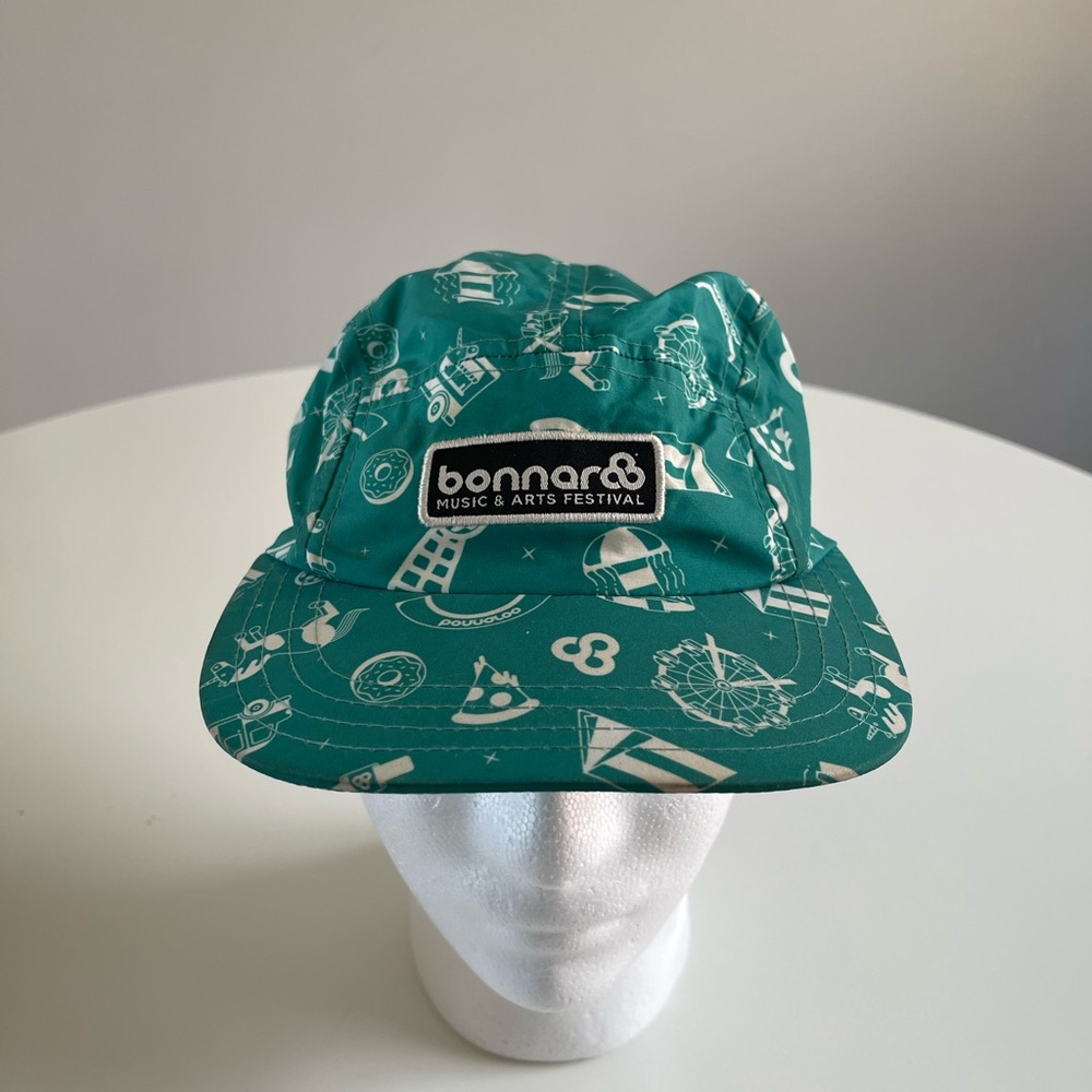 Teal Bonnaroo Music & Arts Festival Five Panel Camp Cap